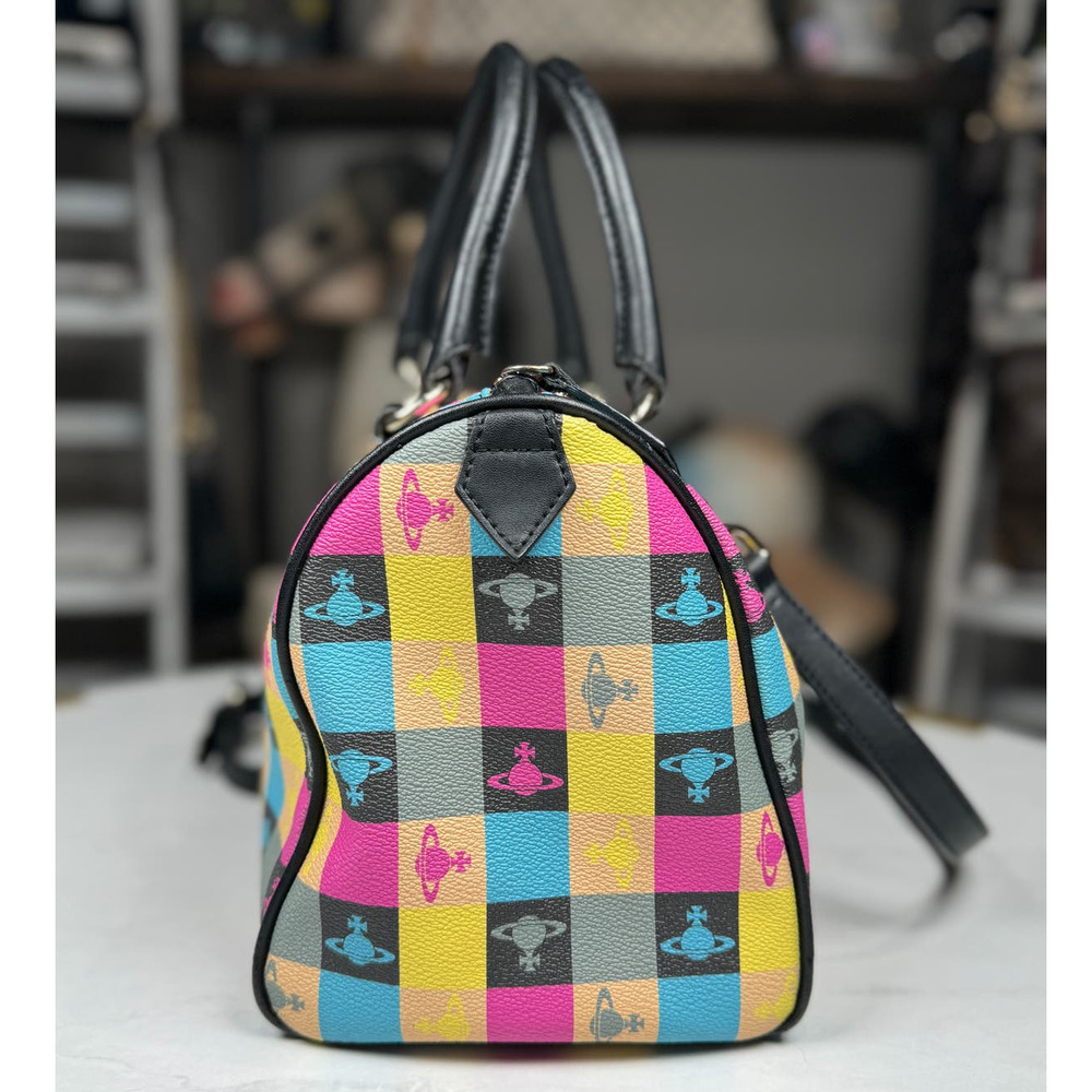 Vivienne Westwood Orb Boston Speedy Bag with Strap - Picture 8 of 9